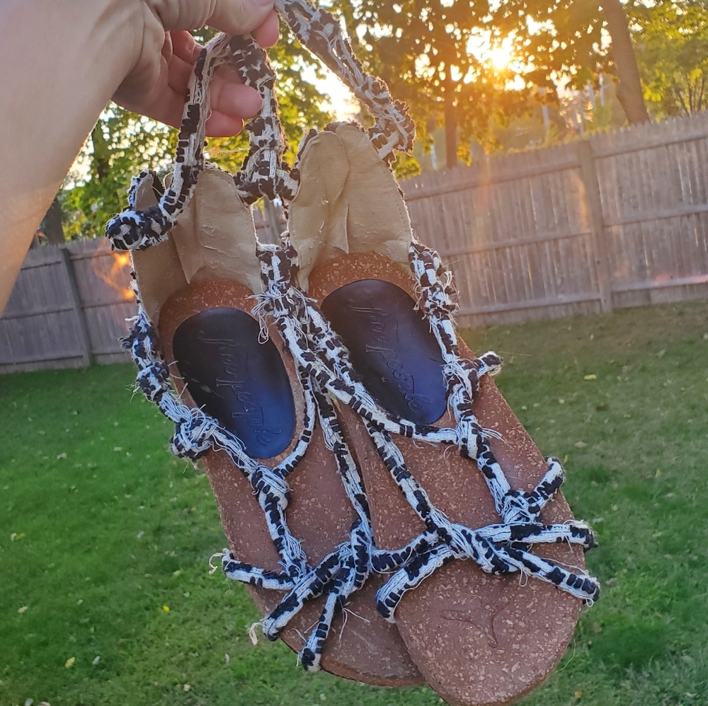 Free People Strappy Sandals